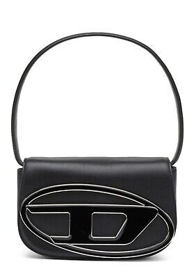 Luxury Black Structured Shoulder Bag