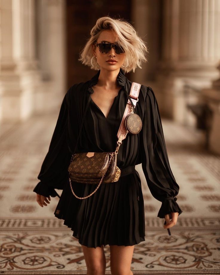 Luxury Multi-Compartment Shoulder Bag