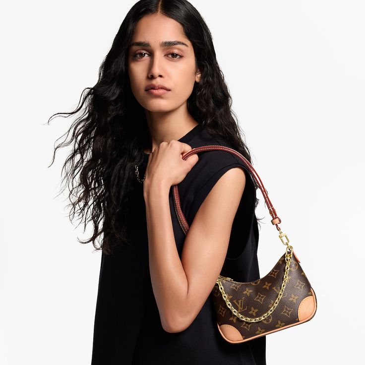 Luxury Nano Crescent Shoulder Bag