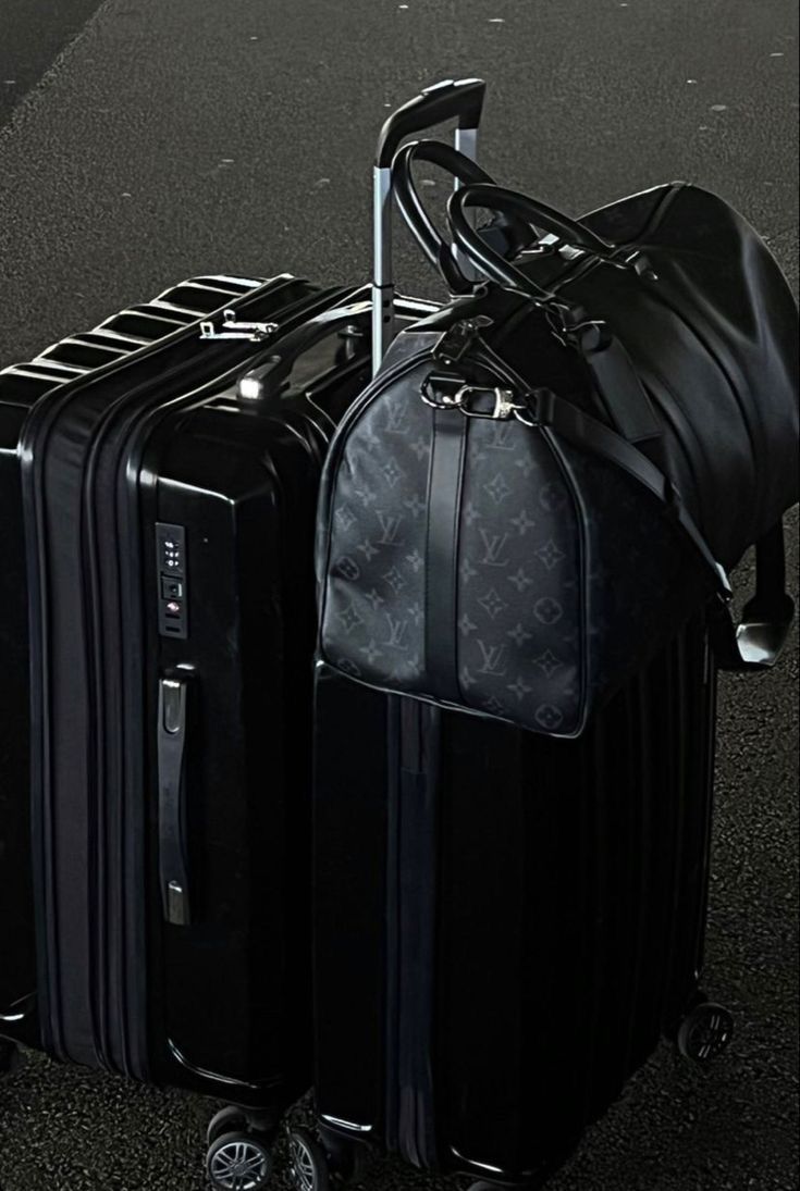 Premium Black Weekender Duffle