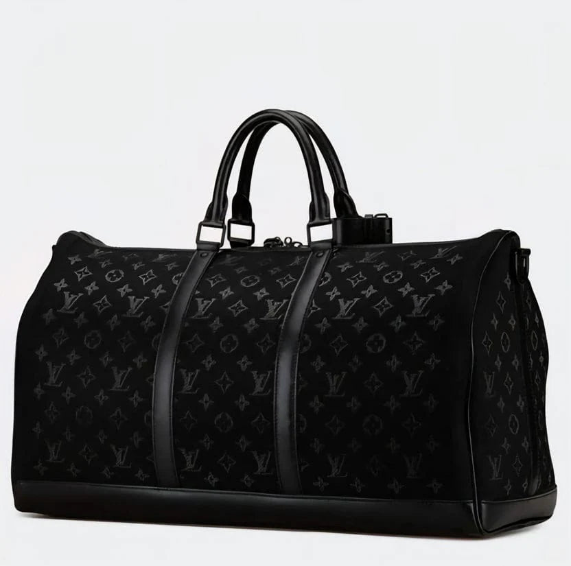 Premium Black Weekender Duffle