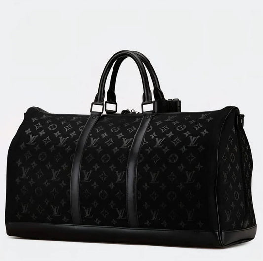 Premium Black Weekender Duffle