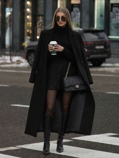 Luxury Quilted Black Shoulder Bag