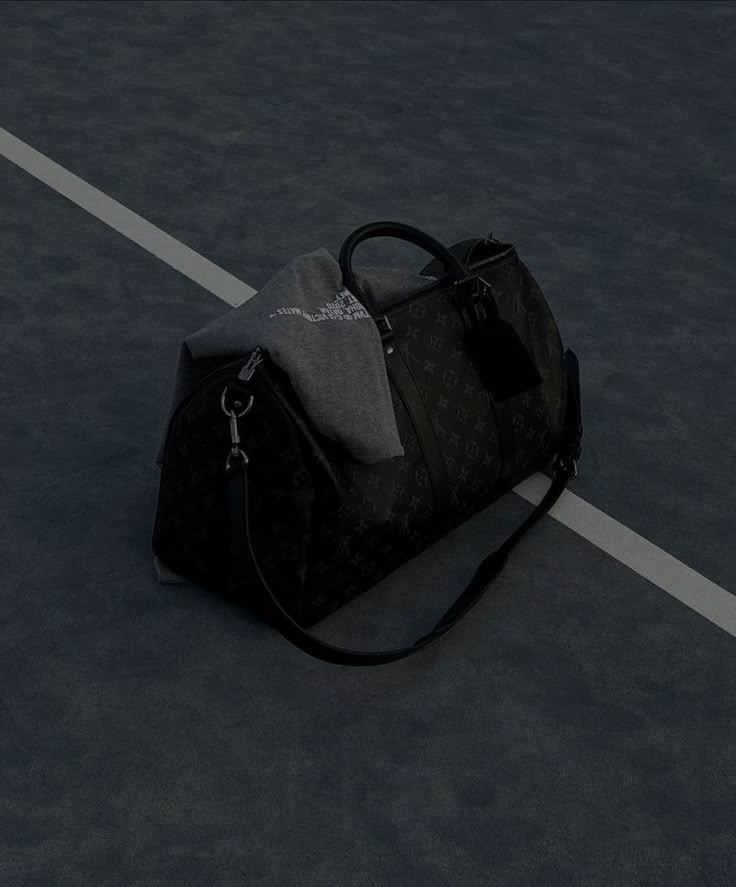 Premium Black Weekender Duffle