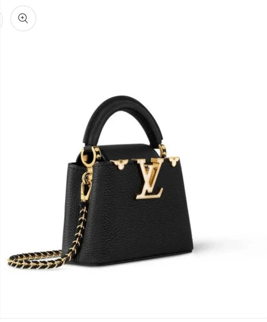 Luxury Black Nano Handbag