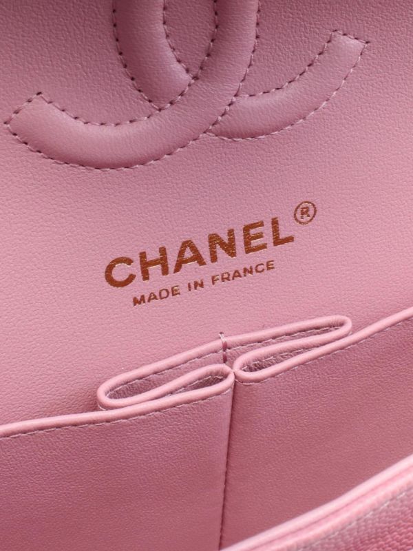 Luxury Pink Quilted Shoulder Bag